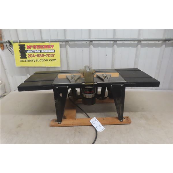 B&D Router and Table