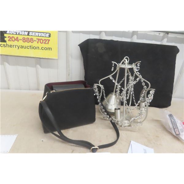 Light Fixture and Purse