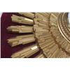 Image 5 : Syroco Sunburst 23" Diameter MCM Wall Clock