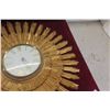 Image 7 : Syroco Sunburst 23" Diameter MCM Wall Clock