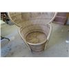 Image 3 : Fan Back Wicker Chair