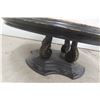 Image 5 : Marble Top Fancy Coffee Table 19" High 46" Diameter