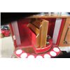 Image 11 : Fireplace Combo Electric Heater / Bar Phono Sonic AM/FM Record Player 41" X 52" X 15 1/2"