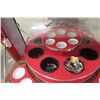 Image 13 : Fireplace Combo Electric Heater / Bar Phono Sonic AM/FM Record Player 41" X 52" X 15 1/2"