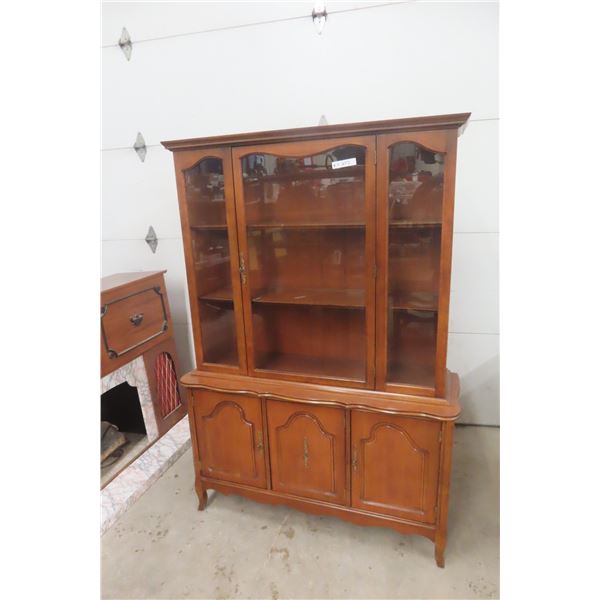 China Cabinet 68 1/2" X 48" X 18"