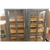 Image 3 : China/Display 2 Door Cabinet Light Up 70" X 51" X 15"