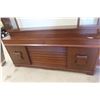 Image 2 : Large 2 Piece China Cabinet 74" X 83" X 21" 6 Shelf