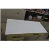 Image 4 : Painted Vintage Vanity Dresser with Mirror 30" X 40" X 18"