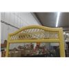Image 9 : Painted Vintage Vanity Dresser with Mirror 30" X 40" X 18"