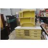 Image 1 : Painted Stepback Cabinet 2 Piece 72" X 20" X 75"