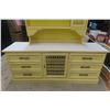 Image 2 : Painted Stepback Cabinet 2 Piece 72" X 20" X 75"