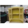 Image 9 : Painted Stepback Cabinet 2 Piece 72" X 20" X 75"