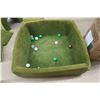 Image 3 : 44" X 44" X 15" Fabric Ball Pit + Play Cushions