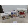Image 1 : New Glassware - 4 x 5" Crystal Bowls, 10" Serving Bowl and 4 Soup Bowls