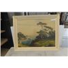 Image 1 : Framed Picture 35" X 29"
