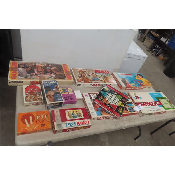 Games - Battle Ship, Monopoly, and More