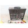 Image 2 : Portable Organizer with Product, ScrewDrivers,  3/8" X 50' Rope