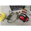 Image 6 : Portable Organizer with Product, ScrewDrivers,  3/8" X 50' Rope