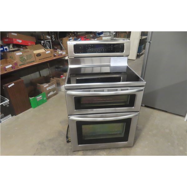 Kitchen Aid Stove Double Oven Self Clean Convection Stainless