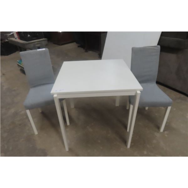 IKEA Table 29" X 29 1/2" X 29 1/2" + 2 Chairs