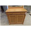 Image 2 : Hall Mirror & Cabinet Modern 29" X 28" X 15"