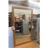 Image 5 : Hall Mirror & Cabinet Modern 29" X 28" X 15"