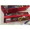 Image 2 : Tool Box & Odd Tools Pipe Wrench Pliers Screwdriver