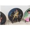 Image 3 : 3 Elvis Collector Plates & Stand Holiday Special CD