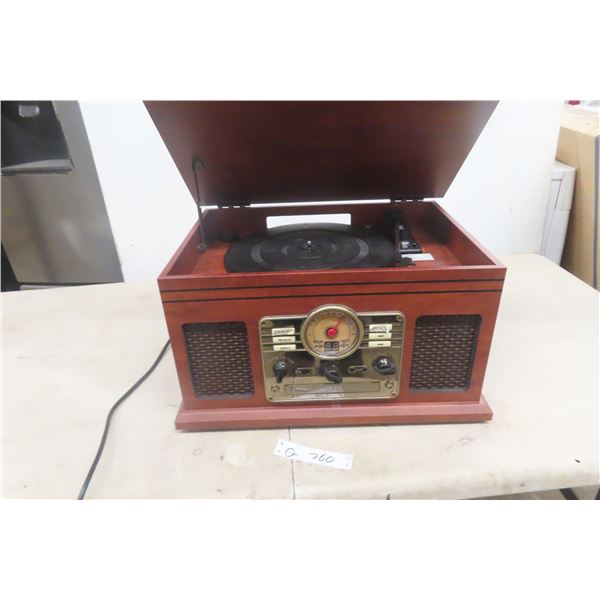 Radio CD Cassette Record Player