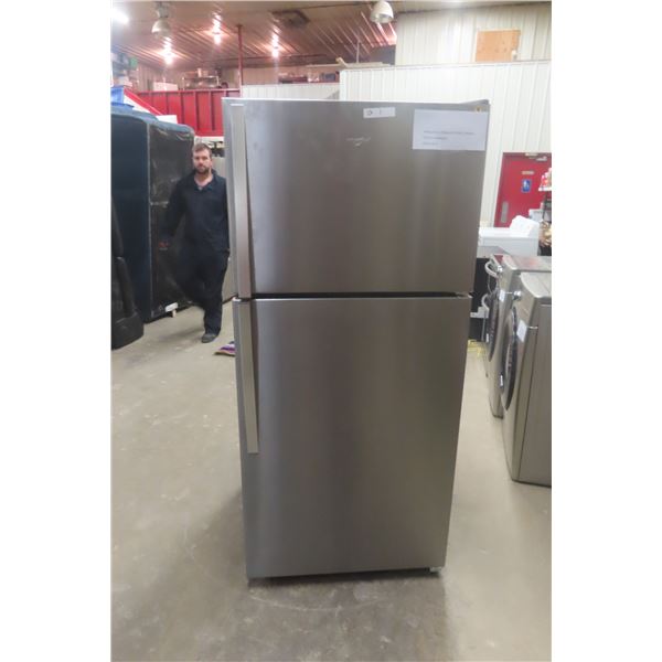 Whirlpool Stainless Fridge 65" x 29 1/2" x 31"