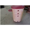 Image 1 : Retro Hair Salon Cabinet 32" X 19" X 15"