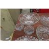 Image 7 : Cut Glass and Crystal Bowl, Platter, Tray and More