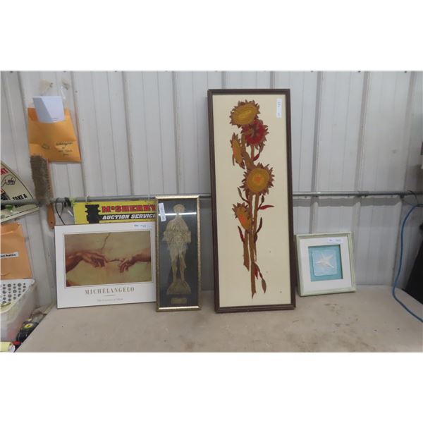 4 Pictures - Largest 15" X 41"