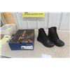 Image 1 : Womens Leather Shoes/Sandals - Size 11