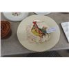 Image 2 : Tray, Large Rooster Plate Serving Ware