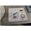 Image 4 : Tray, Large Rooster Plate Serving Ware