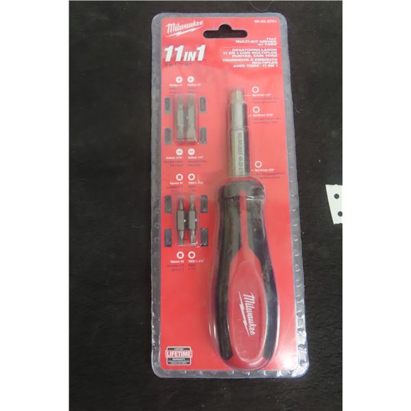 New Milwaukee 11 In 1 Multi Bit Driver With Torx