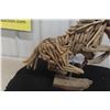 Image 6 : Folk Art Horse Ornament Branch Base 16" X 18"