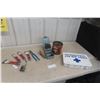 Image 1 : First Aid Kit, Scraper, Linesman Pliers, Drill Bit Set, Wood Screws