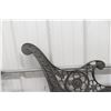 Image 8 : Set Of 2 Decorative Cast Bench Ends