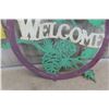 Image 4 : Metal Welcome Display 24" Diameter