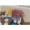 Image 2 : Golf Balls, Some New, And Tees