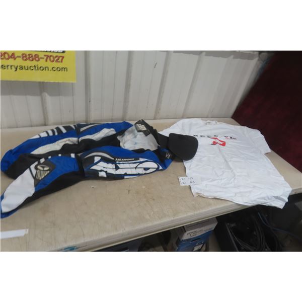 Axio Race Wear Dirt Bike Pants Size 28 + XL Race T-Shirt