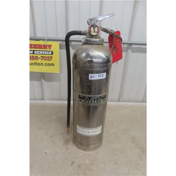 Pyrene Fire Extinguisher Has Charge