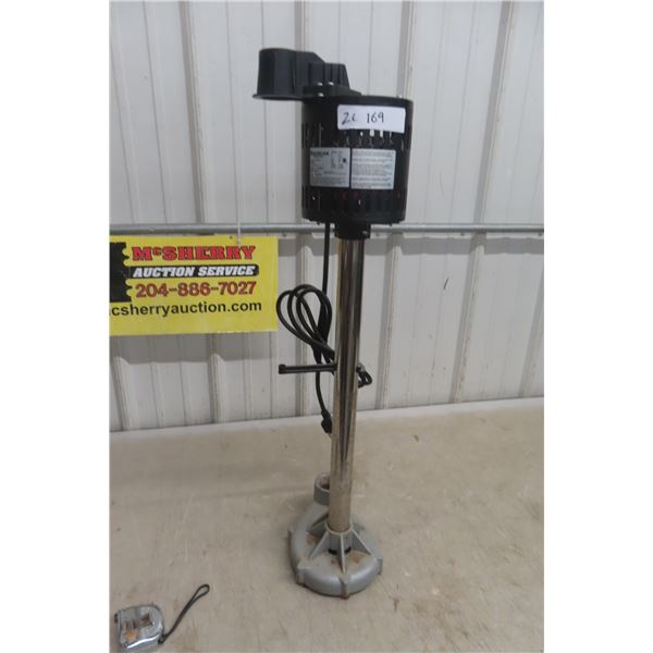 Burcam 1/3 HP Sump Pump Used Once