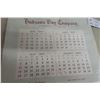 Image 5 : 2x Hudson Bay Calendars 1902 + 1969 24 1/2" X 16"
