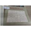 Image 8 : 2x Hudson Bay Calendars 1902 + 1969 24 1/2" X 16"
