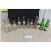 Image 1 : 10 Old Pop Bottles 7up Schweppes No Name Pickup