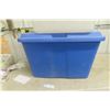 Image 3 : 2 x Storage Tubs, Both with Lids