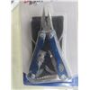 Image 5 : 3 New Utility Knives, 2 Fishing Pliers, and 18" Pipe Wrench
